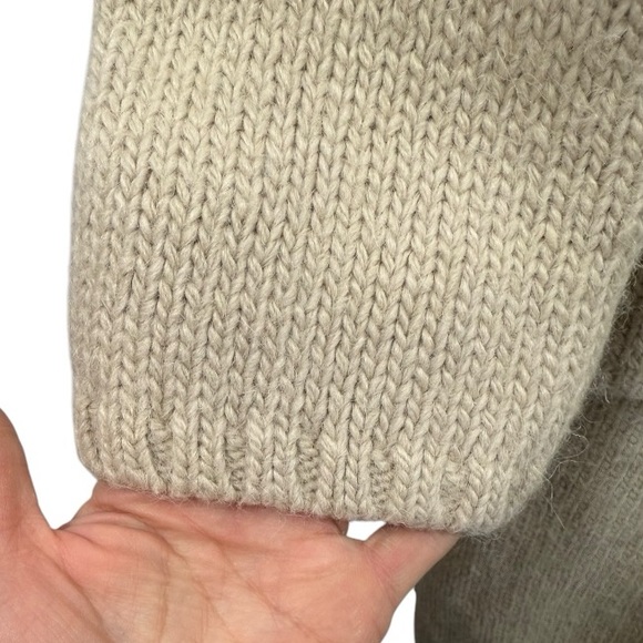 J. Crew Long Line Chunky Alpaca Blend Duster Cardigan L - Picture 11 of 14